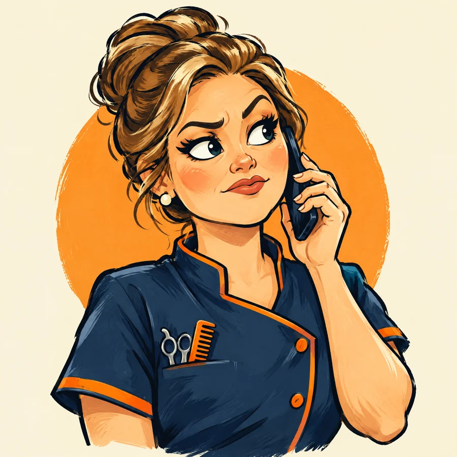 Sandra, eigenaar van een schoonheidssalon